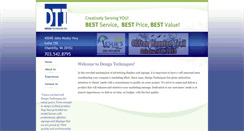 Desktop Screenshot of designtechniques.net