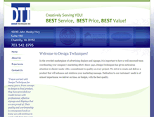 Tablet Screenshot of designtechniques.net